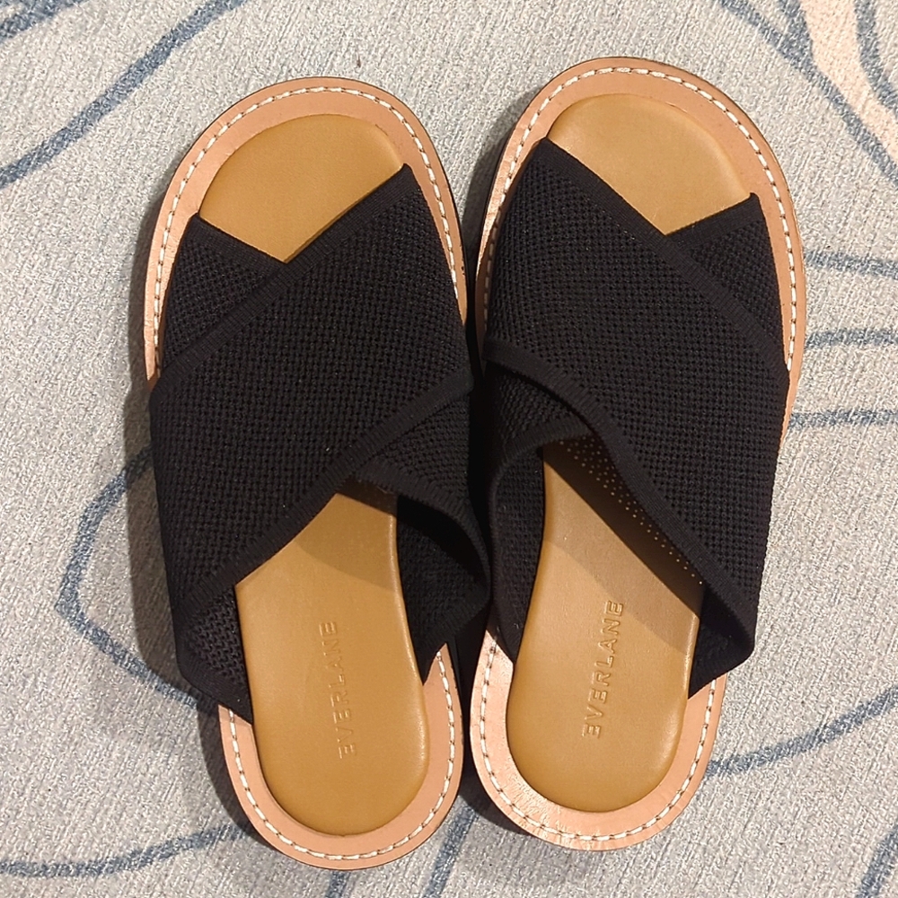 NEW Everlane The ReKnit City Flatform Sandal 7.5